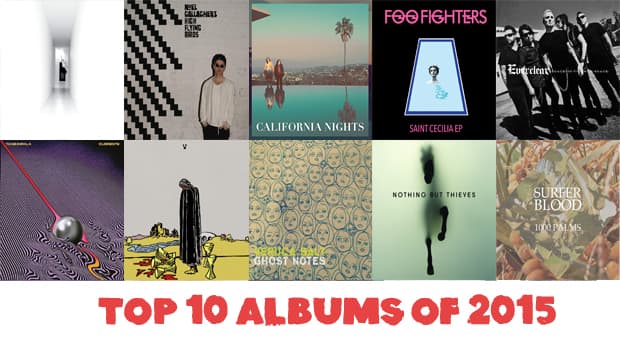 TOP 10 ALBUMS OF 2015